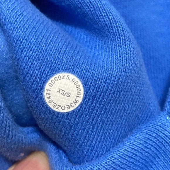 ❌Sold❌ Lululemon Blue Nile Scuba Oversized Full Zip - Picture 7 of 12